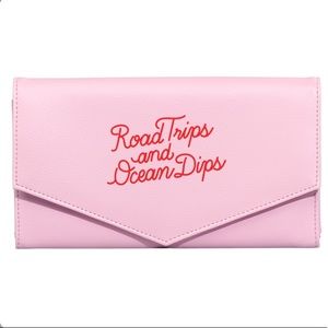 NEW Light Pink Travel Organizer Wallet